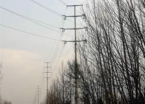 China 10KV Metal Power Line Towers , Double Circuit Electric Transmission Tower wholesale