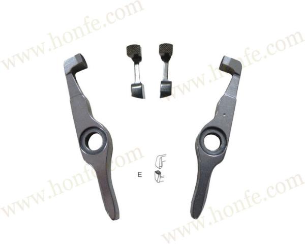 Upper & lower gripper Projectile Loom Parts PS00497/PS00498 911319474/911319475
