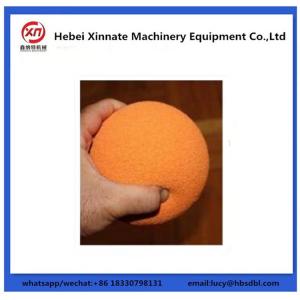 China 2-6 Concrete Pump Cleaning Ball DN125 Round Column Square wholesale