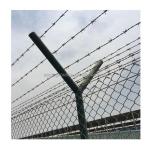 Safety Fence Galvanized Razor Barbed Wire 1.6-3.2mm Wire Diameter 7.5cm-15cm