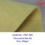 5mm Thickness Industrial Para Aramid Fiber Felt Rolls 500gsm