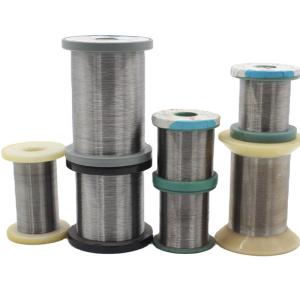 China Black Annealed Dead Soft Bucket Wrapping Heating Wire Flat Wire 0cr23al5 wholesale