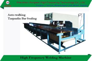 China Tarpaulin Bonding High Frequency Welding Machine Auto Walking Deep Throat 27.12 Mhz wholesale