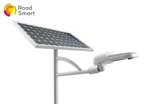 China 6000lm Super Bright Solar Powered Led Pole Lights For Road Driveway Parking Lots wholesale