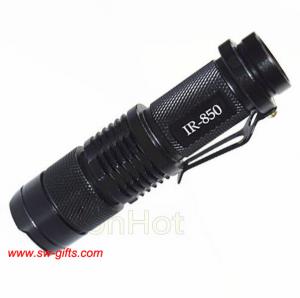 China 5W Flashlight Infrared Radiation IR LED Lamp Waterproof Led Flashlight AA Lamp Light on sale