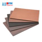 Antibacterial 4mm ACP Aluminium Metal Composite Panel 1000mm 0.15mm Skin