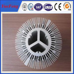China extruded aluminium alloy profile aluminum radiator, trapezoid radiator aluminium profiles wholesale