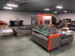 Deshisen Folding Carton Gluing Machine 6600*2100*1600mm Electric Driven