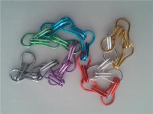 China Aluminum Chain Curtain Fly Screens/Anodized Fly Door Chain Curtains Factory wholesale