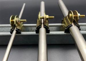 China Zinc Plated 3/8'' 1/2'' Heavy Duty Strut Pipe Clamps wholesale
