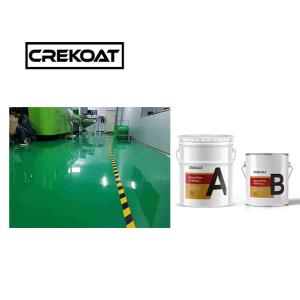 China Low VOC Industrial Epoxy Floor Coating Grade 2 Pack Epoxy Floor Paint Seamless wholesale