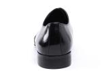 Custom Brogue Brown Brush Off Leather Shoes Comfortable Dress For Men