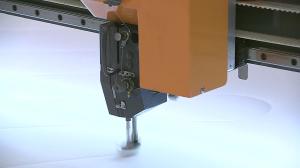 China Witfh Frame Single Needle Quilting Machine , Single Head Automatic Quilting Machine wholesale