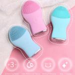 Waterproof Soft Electric Facial Cleanser 1200 MAh Rechargeable