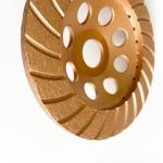 4" 5 Inch Diamond Turbo Cup Wheel Concrete 125mm Sintered