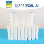 Strong Adsorption Capacity Medical Absorbent Fluffy White Zig Zag Cotton With