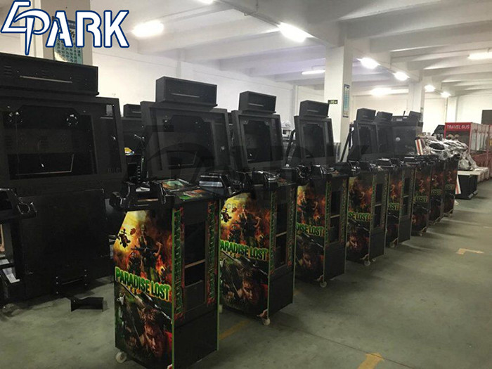 55 Paradise Lost Video Arcade Light Shooting Game Simulator Coin Operated