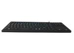Nordic Russian Industrial Backlit Mechanical Keyboard , Touch Mouse Rubber Dome