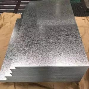 China Z275 2mm Gi Sheet Zinc Coated Plate Dx51D Cold Roll Galvanized Metal Sheet wholesale