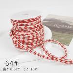 Christmas Brown Burlap Ribbon 5mm-45mm Wired Burlap Ribbon