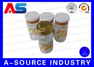 China Customized 10ml Vial Labels Gold foil Printing For Sterile Injection bottles Packaging wholesale