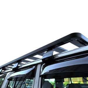 China Toyota Lc 76 4x4 Vehicle Accessories Flat Roof Racks with Power Coating and Aluminum wholesale