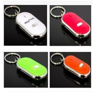 China New creative gift cheap hot sale whistle key finder keychain keyrings with sound wholesale