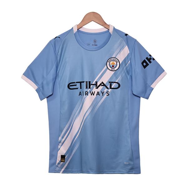 Home Football Fan Jerseys Team Customization For Manchester City 2025-2026
