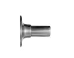 Privacy Door Tubular Cylinder Lock Modern Front Satin Nickel Lever Handle