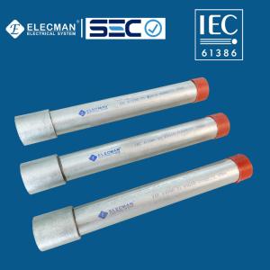 China IEC 61386-21 HDG Rigid Metal Conduit(RMC) IEC Rigid Pipe 40mm wholesale