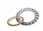 Brass Bronze Copper Alloy H59 H62 Nickel Tin Plated Serrated Lock Washer With