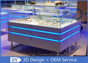 China OEM Unique Jewelry Showcase Display Spray Painting / Jewelry Store Display Cases wholesale
