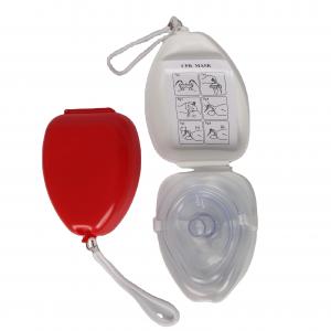 China Athletic Medical Training Supplies Cardiopulmonary Rescue CPR Breathing Mask Face Shield wholesale