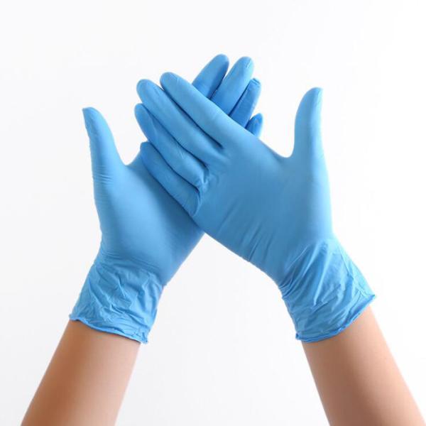 Powder Free Disposable Medical Gloves , 100% Natural Rubber Disposable Latex