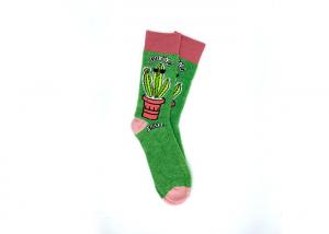 China Winter Womens Fancy Socks Cactus Soft Ladies Fancy Ankle Socks wholesale