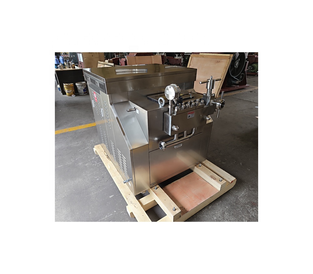 2000L/H 25mpa Two Stage Homogenizer for Dairy Product Manufacturing Transformation