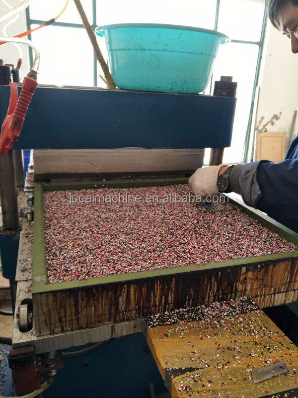 50T 150 Stroke Rubber Tile Vulcanizing Press 550x550