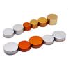 Buy cheap Screw Top 38mm Plastic Bottle Caps Metal Jar Lids Gold Aluminum Shell OEM from wholesalers