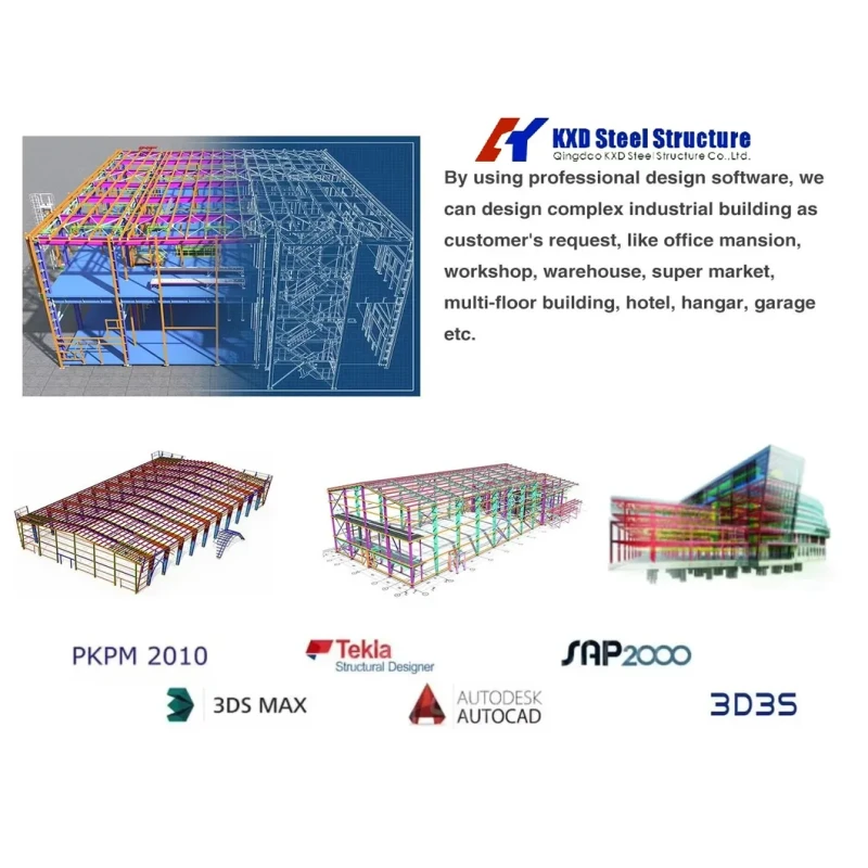 Fabricated Light Steel Structure Workshop with Earthquake Resistance Low Maintenance and Customizable Design