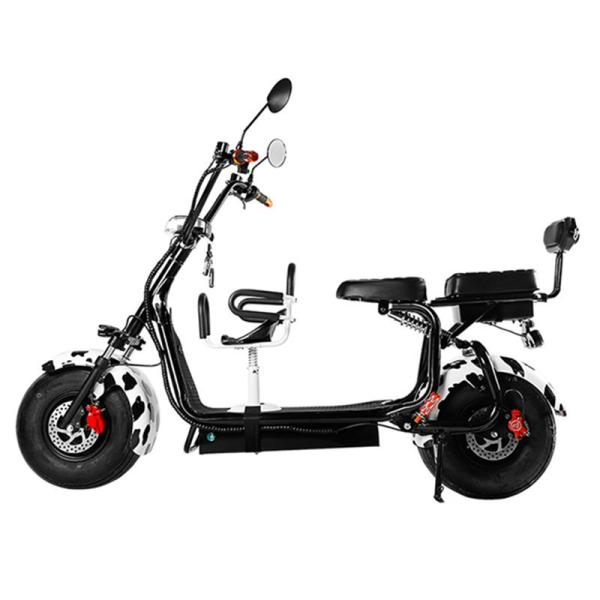 60v 20ah Lithium Battery 1000W Fat Tyre Citycoco Electric Motorcycle for Range