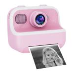 2.4Inch Screen Mini Inkless Printer Portable Digital Camera Kids Gift