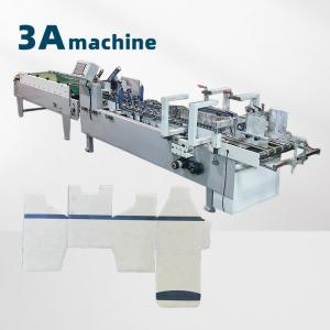 China Cardboard Box Making Machine 230m/min Working Speed Suitable for 250g-650g Boxes wholesale