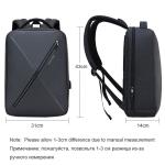 ODM USB Laptop Backpack Anti Theft 15.6 Inch Men Travel Leisure School Rucksack