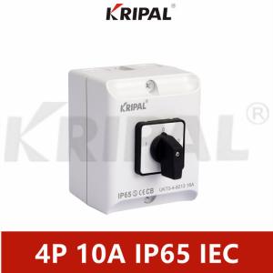 China Electrical Changeover Cam Switch 4P 10A IP65 230-440V IEC standard wholesale