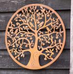 Rustic Bronze Metal Wall Art Decoration Indoors Outdoors 51cm 61cm Metal Artwork