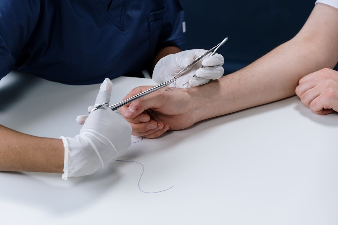 Sport Medicine Joint Soft Tissue Grasper Sutures With Needles