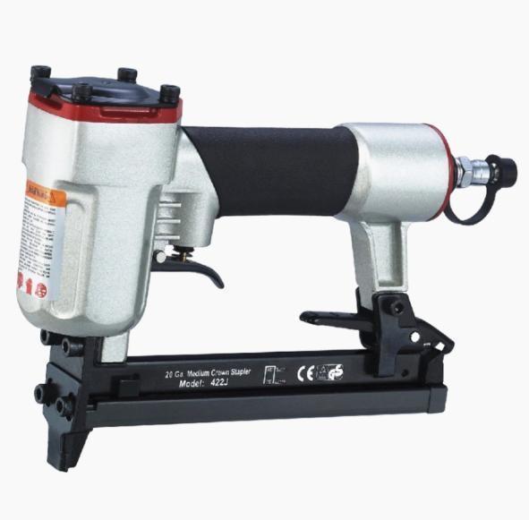 20gauge Fine Crown Air Pneumatic Furniture Staple Gun 422j with Semi-automatic