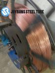 Single Wall honed steel tubing Copper Coated precision welded tubing 4.76*0.6mm