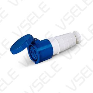 China Industrial 16a 3 Pin Industrial Socket High Temperature Resistance wholesale
