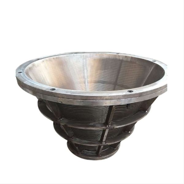 Stainless Steel Welded Wedge Wire Baskets Screen Filter V Shaped